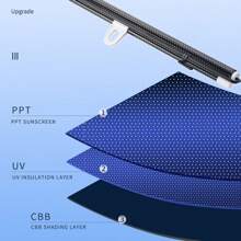 Heat Insulation Blackout Roller Blinds Retractable Balcony Sun Shade Kitchen Window Curtains With Suction Cups For Indoor Home Bedroom Living Room Office Privacy Curtain, 4 Sizes - Black Dots - View 7