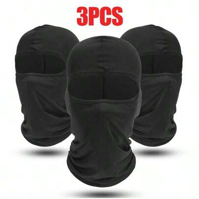 Cycling Balaclava, Sun Protection Head Cover, Full Face Ski Mask, Quick Drying, Breathable, Moisture Wicking, Elastic, Suitable For Outdoor Activities Such As Cycling, Motorcycle Riding, Helmet Lining, Fishing And Camping