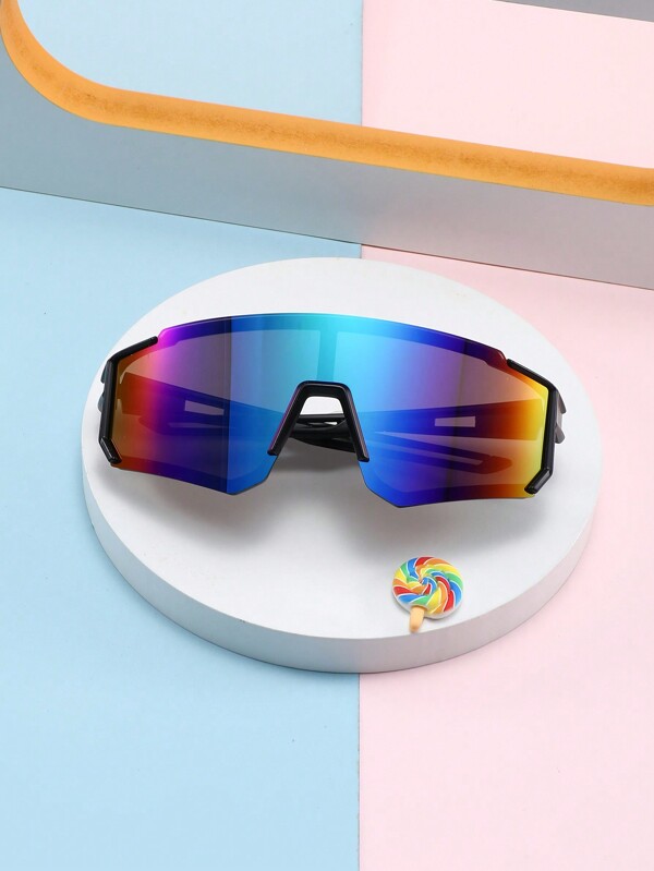 1 Par de Óculos de Moda Esportiva Moderna para Crianças, Adequado para Atividades ao Ar Livre, Viagens, Férias e Presentes de Aniversário para Meninos e Meninas