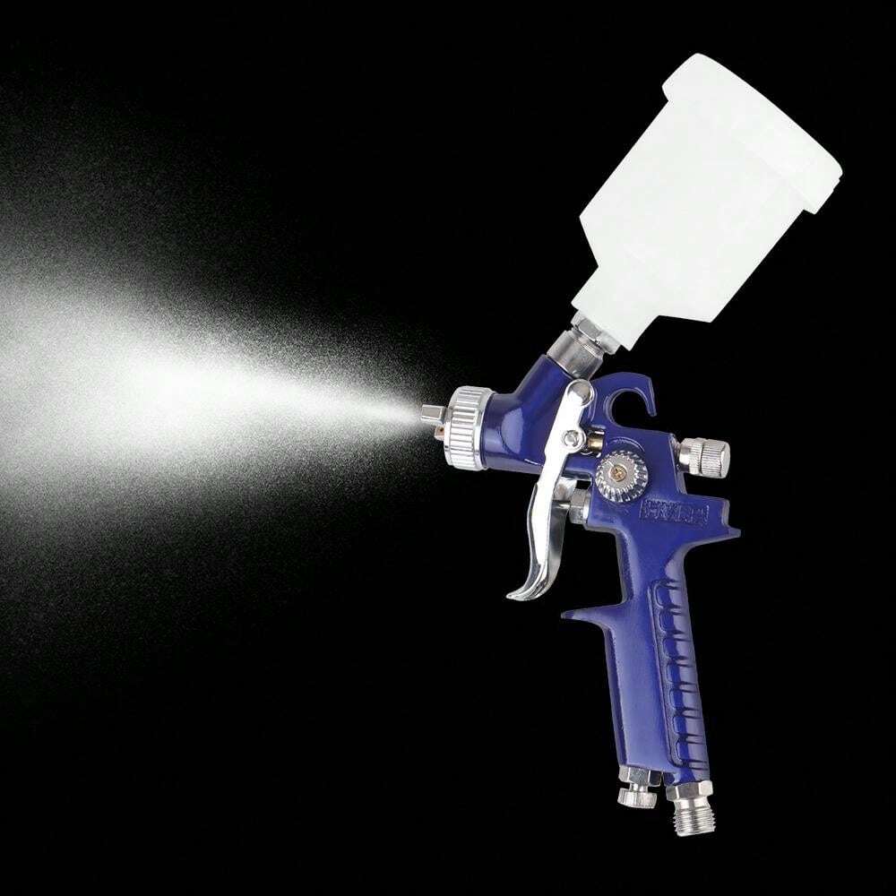 自動車塗装用エアブラシ エアログラフ スプレーガン ミニ エアペイントスプレーガン ノズル径1.0mm HVLP スプレーガン SHEIN