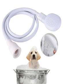 Multifunctional Faucet Shower Sprinkler Drain Filter Hose Sink Wash Head Shower Extender Bathroom Pet Bath Cleaning Supplies - White - View 1