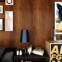 1Roll10M Brown Wood Contact Paper Waterproof Kitchen Cabinet Wallpaper Peel And Stick Wood Stickers For Furniture Wood Grain Vinyl Wrap