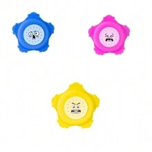 Disco Voador Aspergidor de Água de Silicone, Brinquedo de Água de Praia Disco Voador, Silicone Reutilizável de Absorção Rápida - Multicolorido - Visão 7