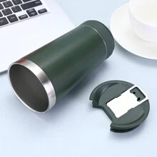 304 tazas térmicas de acero inoxidable altavoces Bluetooth tazas de cerveza de sonido portátiles tazas de automóviles de helado al aire libre - Blanco - Ver 7