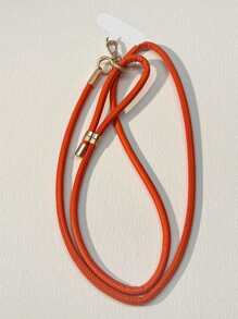 Dual-Clip Shockproof Phone Lanyard, Fashionable Adjustable Crossbody/Halter, High-End Leather Patterned - Multicolor - View 15