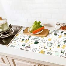 1 Roll 30*200cm Multifunction Kitchen Liner, Cute Cartoon Print Non Adhesive Moisture-Proof Waterproof Oil-Proof Drawer Paper For Wardrobe & Shoe Rack - Multicolor - View 12