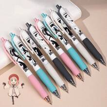 SF999-J Deli X 合作款伸缩圆珠笔，0.5mm 笔尖，快干，适合学生和日常书写，文具 - 黑色 - 查看 4