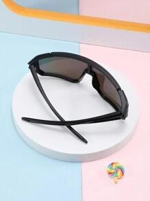 1 Pair Modern Sports Fashion Glasses For Kids, Suitable For Boys And Girls Outdoor Activities, Travel, Holiday And Birthday Gift