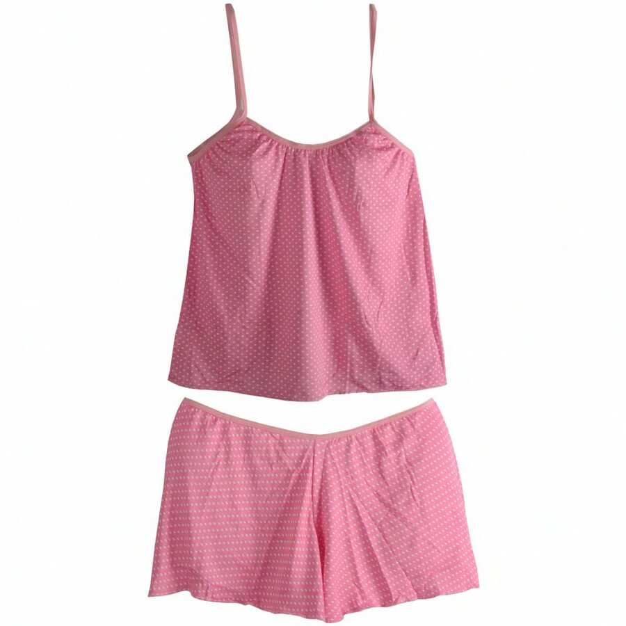 Women Pajama Sets - Baby Pink - View 1