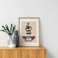 1pc Art, African American Wall Art, Black Art Print, Printable Wall Art, Black Wall Art, Wall Decor, Modern Canvas Wall Art, Posters For Room, Room Decoration Stuff, Home Decor ,Room Decor Aesthetic, Western Decor, Bathroom Kitchen Living Room Bedroom Office Decor