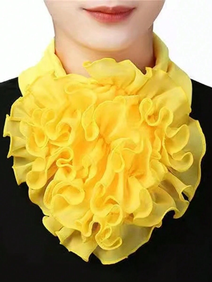 1 chiếc khăn quàng cổ in họa tiết thời trang đa năng dành cho nữ, khăn quàng cổ giữ ấm hàng ngày ngày lễ tình nhân