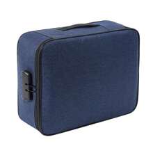 Bolsas de documentos para el regreso a la escuela - Azul - Ver 2