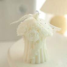 Rose Scented Candle Gift Set, Decorative Candles For Weddings & Aromatherapy - Multicolor - View 2