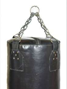 Sport Alvarez Costal Saco de Boxeo Banana 150 cm LONA con cadena y argolla vacío duradero para entrenar Box, Kick Boxing, Taekwondo, MMA - Negro - Ver 3