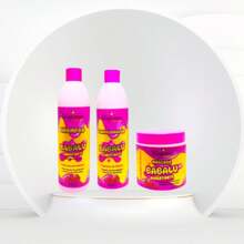 Babalu Gum Moisturizing Mask Shampoo Kit For Hair - Pink - View 2