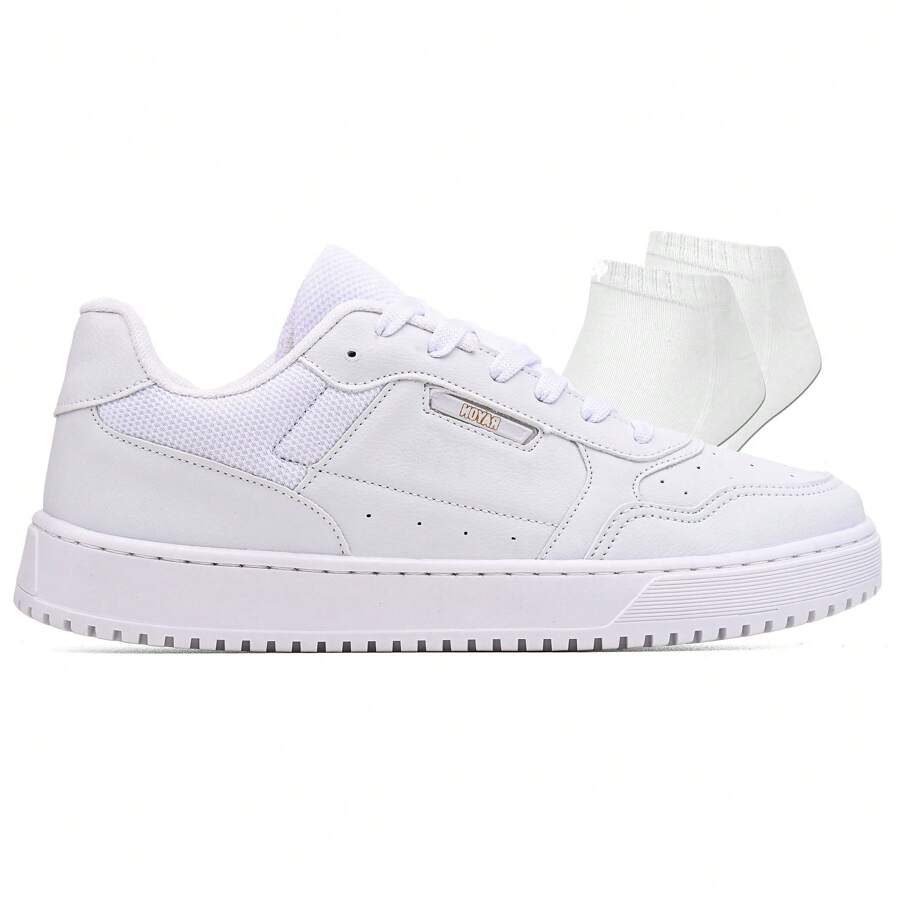 Men Sneakers - 白色 - 查看 1