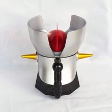 400ml Taza de anime, taza de café con tapa de acero inoxidable con el robot transformador de anime japonés MAZINGER Z, para oficina - multicolor - Ver 5
