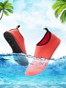 Men's And Women's Water Shoes, Beach Shoes, Barefoot Water Socks, Wading Shoes, Yoga Shoes, Quick-Drying Swimming, Surfing Shoes, Diving Shoes, Outdoor Water Shoes, Non-Slip - Hot Pink - View 2