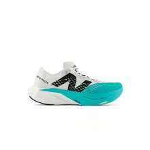 New Balance FuelCell SuperComp Pacer V2 - White With Cyber Jade and Black - View 1
