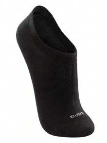 Kit 3 Pairs Lupo Socks Invisible Cotton Sport Sneakers - 黑色 - 查看 4