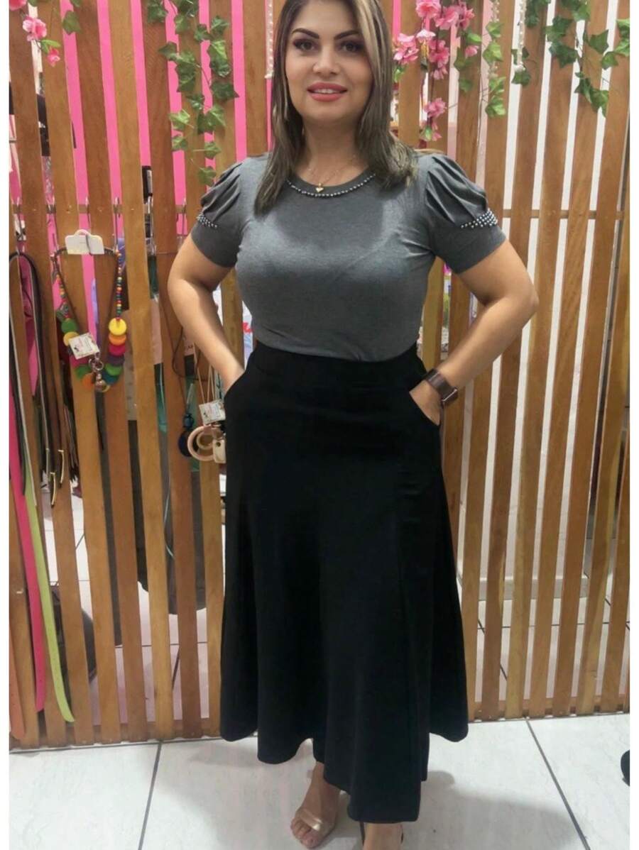 Women Skirts - Black - View 1