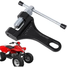 Chain Breaker Tool Kit - Bicycle Motorcycle ATV Scooter Chain Rivet Splitter Cutter Set - For Road & Mountain Bike Chain Repair On Scooters, Dirt Bikes, Go-Karts - Black - View 2