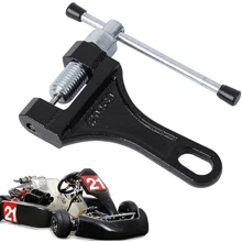 Chain Breaker Tool Kit - Bicycle Motorcycle ATV Scooter Chain Rivet Splitter Cutter Set - For Road & Mountain Bike Chain Repair On Scooters, Dirt Bikes, Go-Karts - Black - View 5