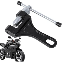 Chain Breaker Tool Kit - Bicycle Motorcycle ATV Scooter Chain Rivet Splitter Cutter Set - For Road & Mountain Bike Chain Repair On Scooters, Dirt Bikes, Go-Karts - Black - View 3