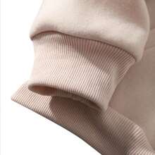 Women Sweatshirts - 米色 - 查看 3