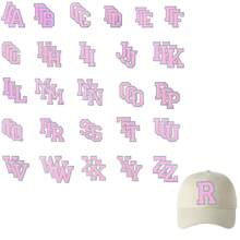 3 件 A-Z 3.15 英寸大号雪尼尔刺绣字母贴片，熨烫缝制字母贴片，用于衣服、夹克、帽子、书籍、背包的缝制贴花 - DIY 刺绣用品 - 白色 - 查看 6