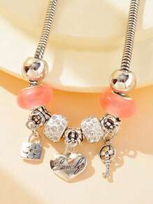 Women Beaded Bracelets - Bạc - Xem 5