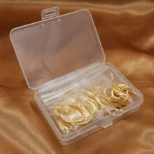 Conjunto de 9 pares de brincos de argola dourada para mulheres, meninas, brincos de argola torcidos dourados, banhados a ouro 18K para mulheres, meninas, presente leve com caixa