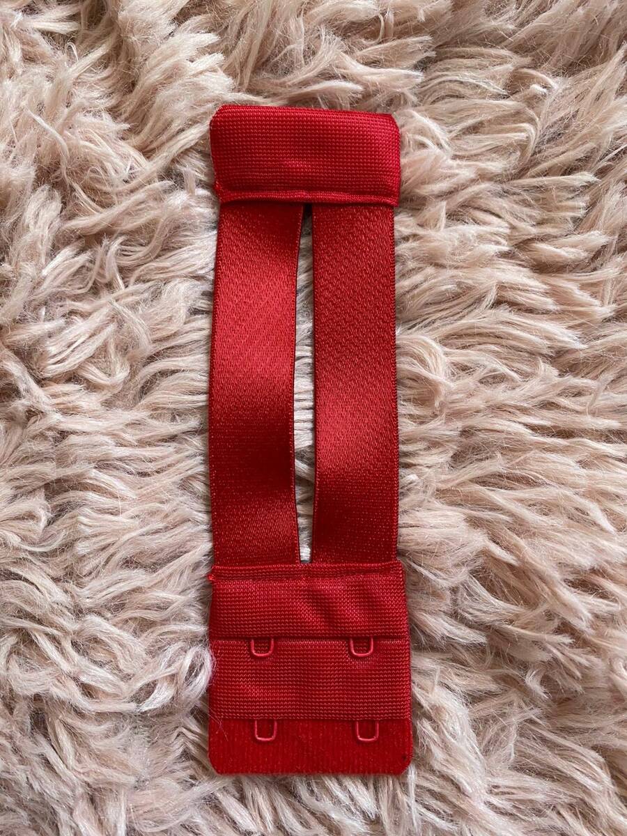 BRA EXTENDER WITH PLUS SIZE ELASTIC - Merah - View 1