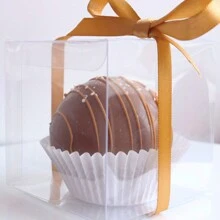 20 PCS Clear Favor Boxes Plastic Clear Gift Boxes Gift Boxes,Transparent, Small, Square, Storage Bins, Empty Boxed Containers, Wedding, Party, Birthday Present,