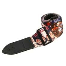 1 Peça de Alça de Guitarra Personalizada Ajustável na Tendência, Adequada para Guitarra Elétrica, Baixo, Folk e Clássica