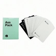 1 Set Cards Against Humanity Box-Packed Themed Packs Card Game, 1pc Of Fun Funny Party Games, Fun Adult Party Game Night Game Board Game Card Game,Family Gathering Travel Game, Funny Party Games Board Games Card Games - Multicolor - View 18