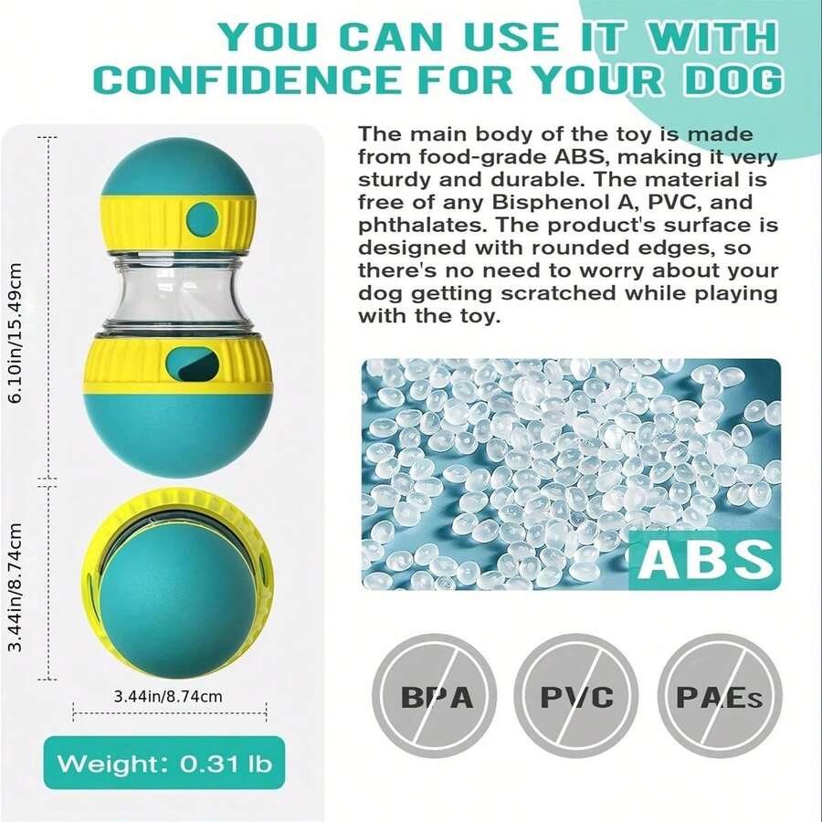 1 Pc, Dog Pet Educational Toys, Adjustable Dog Snack Distribution