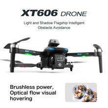 New Mini Drone XT606 WIFI Camera FPV Foldable Remote Control Aerial Quadcopter Toy Helicopter Holiday Gift Son - XT606 Unmanned Toy Aircraft - View 3