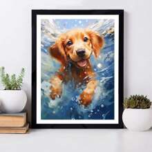 1pc Paint By Numbers Kit For Adults Beginner On Canvas, Adults' Paint-By-Number Kits, Adult Paint By Number Kits, Painting Kits For Adults, Number Painting For Adults, Hobbies For Women, Painting By Numbers For Adults, Birthday, Thanksgiving, Christmas Gifts For Mom, Grandma, Neighbors, Friends, Home Decor Set(Frameless)