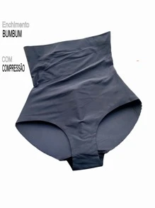 KIT WITH 2 Panties With Foam Padding And Bundex Butt Compression Strap Discreet Resistant Lingerie - Negro - Ver 8