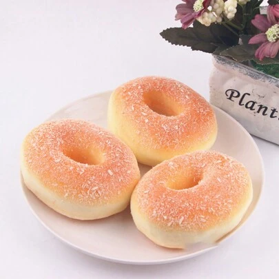 每套 1 件/3 件人造枫糖甜甜圈、摄影道具