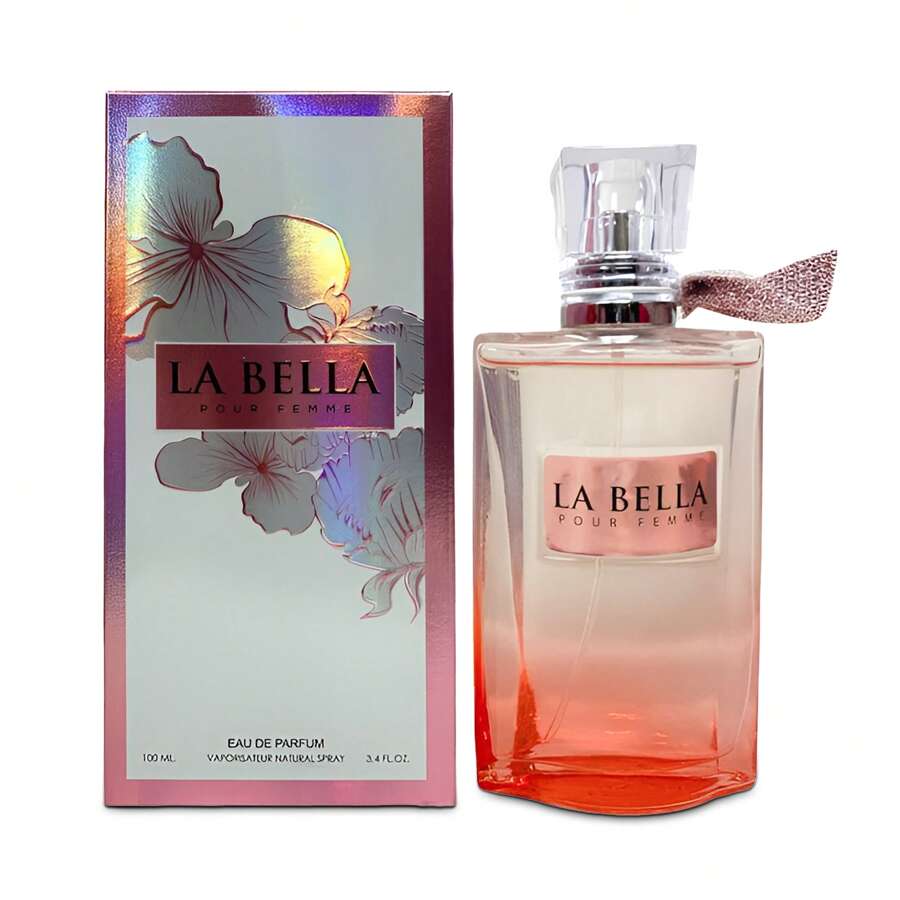 Women's Perfume La Bella Perfume For Women Long Lasting Fragrance Eau De Parfum Floral & Sweet ​ Daily Used 3.4 Fluid Ounce - لا بيلا - مشاهدة 1