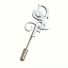 1Pc Personalized Name Brooch Lapel Pin, Grooms Men Lapel Pin, Unisex Brooch Pin, Gift For Men, Gift For Father Gift Couple Gift Custom Brooch Name Lapel Pin Mother'S Day Mom,School Supplies,Back To School,School Gift,For Office,For School,For Classroom,For Teacher Gifts,For University,For Colleague,For Dorm Rooms,For Teacher,For Boys And Girls,For Teenagers,Junior High School Students,Middle School Students,High School Senior High School Students,College Students,University Students,Freshman,Sophomore,Underclassmen