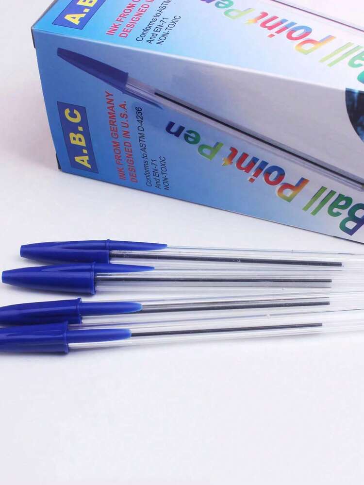 اقلام حبر جاف ازرق