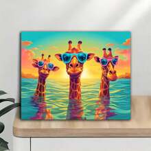 1pc Paint By Numbers Kit For Adults Beginner On Canvas, Adults' Paint-By-Number Kits, Adult Paint By Number Kits, Painting Kits For Adults, Number Painting For Adults, Hobbies For Women, Painting By Numbers For Adults, Birthday, Thanksgiving, Christmas Gifts For Mom, Grandma, Neighbors, Friends, Home Decor Set(Frameless)