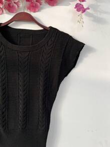Modal Blouse - Black - View 2