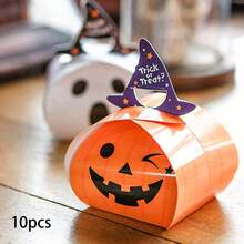 Hộp quà Halloween 10 chiếc, Hộp đựng bánh quy bí ngô hoạt hình & bánh ngọt, Hộp trang trí quà tặng nhỏ vui nhộn, Hộp đựng sô cô la, Quà tặng tiệc, Trang trí sinh nhật, Đồ dùng tiệc, Trang trí Halloween, Đồ dùng Halloween Đồ trang trí Halloween Quà tặng tiệc Halloween Đồ dùng tiệc Halloween Halloween Đồ trang trí Halloween Đồ trang trí Halloween Trang trí Halloween Trang chủ Halloween Tiệc Halloween Túi đựng Halloween Tiệc Halloween - nhiều màu - Xem 8