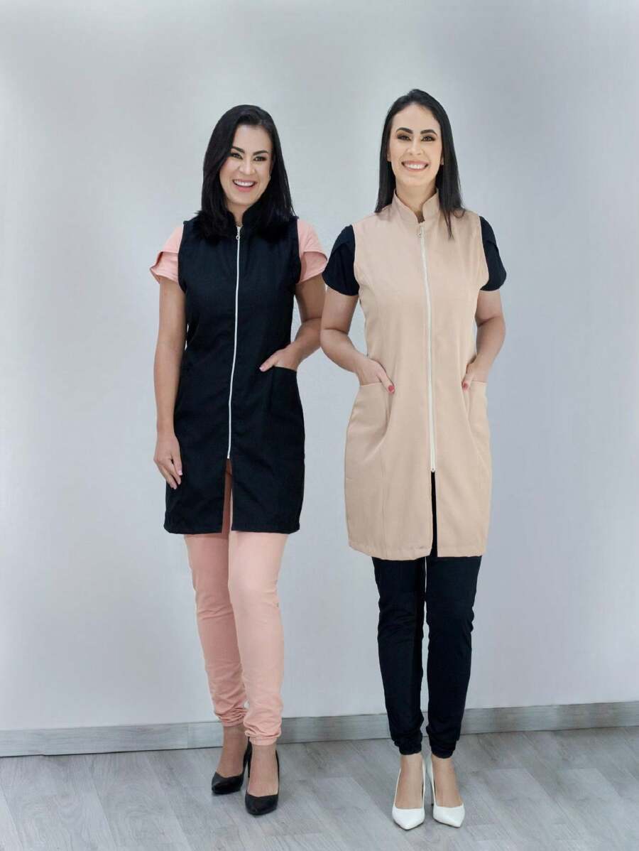 Lab Coats - Black - View 1
