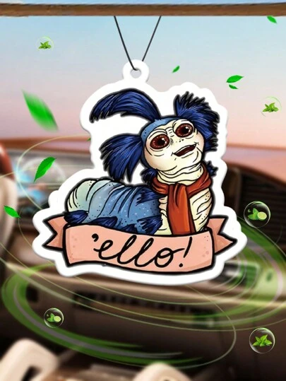 Maze Worm, Car Air Freshener, Wardrobe Air Purifier, Fragrance, Rearview Mirror Decoration, Car Pendant Interior Decoration, Natural Air Purifying Scent, Cartoon Toilet Fragrance Sachet, Living Room Office Bedroom Bedside Pendant