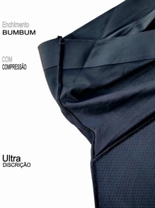 KIT WITH 2 Panties With Foam Padding And Bundex Butt Compression Strap Discreet Resistant Lingerie - Negro - Ver 9